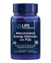 Life Extension frente del envase mostrando 120 cápsulas y beneficios claros