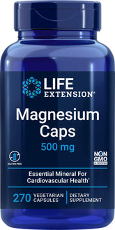 Life Extension vista frontal del envase que muestra 270 cápsulas y conveniencia