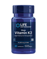 Life Extension frontal del envase mostrando el producto y beneficio de soporte óseo