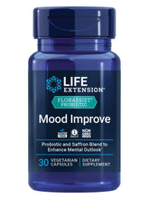 Life Extension envase frontal de FLORASSIST® Mood para apoyo emocional