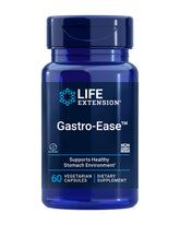 Life Extension frasco frontal mostrando la marca y beneficios para comodidad digestiva