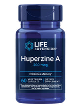 Life Extension envase frontal mostrando 60 cápsulas y beneficio cognitivo
