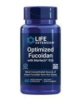 Life Extension frasco delantero mostrando diseño y cantidad 60 cápsulas