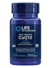 Life Extension frasco frontal mostrando diseño y 100 cápsulas blandas, claridad de marca y dosis