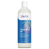 Life‑Flo frasco frontal del gel de magnesio mostrando tamaño y marca