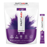 LIFEAID sobre PartyAid Go al frente mostrando el diseño y portabilidad