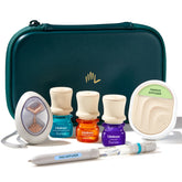 Lifelines kit vista frontal con difusor, piedra, bolígrafo y aceites para bienestar