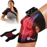 Lifepro rodillera frontal mostrando ajuste seguro y comodidad