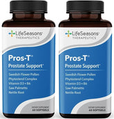 LifeSeasons Pros-T envase frontal mostrando etiqueta clara y beneficios