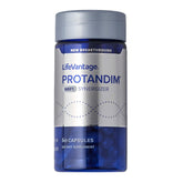 LifeVantage Protandim frente del envase mostrando la presentación y beneficio energético