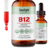 LIMELIGHT HERBALS frasco delante mostrando etiqueta clara y beneficios