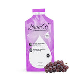 LiquaCel frente del empaque mostrando sobres y beneficio de porciones listas