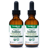 LIQUIDHEALTH envase frontal del producto yodo nascent muestra confianza