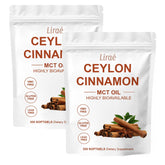 LIRAE envase frontal de Ceylon Cinnamon 300 perlas, práctico y duradero