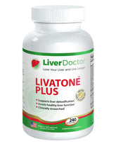 Livatone frasco frente mostrando diseño y cantidad, confianza de marca