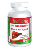 Livatone envase frontal mostrando 240 cápsulas, claridad en ingredientes y beneficios