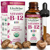 Live Wise Naturals frasco frontal mostrando presentación y dosis baja