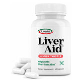 LIVERITE frasco frente mostrando 60 cápsulas, conveniente para planificación diaria