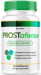 LIVORKA envase frontal de Prostafense mostrando presentación y dosis