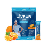 LivPur envase frontal naranja mostrando presentación y aspecto profesional