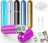 Lulupaxton inhalador nasal frontal que muestra diseño portátil y elegante