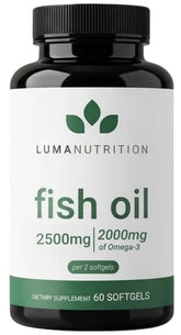 Luma Nutrition frontal del envase mostrando dosificación y beneficio