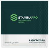 LUMINAS parche frontal mostrando diseño y formato portátil