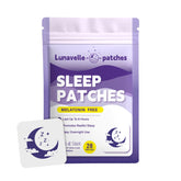 Lunavelle parche envasado frontal mostrando caja y 28 unidades, conveniencia nocturna