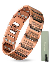 MagEnergy pulsera frontal con cruz mostrando diseño elegante y durabilidad
