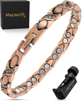 MagnetRX pulsera frente en caja, regalo elegante y lista para entregar