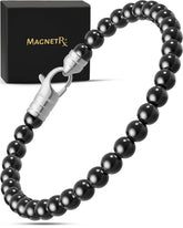 MagnetRX pulsera frontal mostrando diseño elegante y fuerza magnética