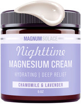 Magnum Solace frasco frontal mostrando la etiqueta y beneficio de concentración alta