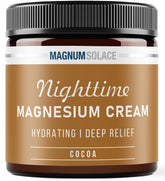 Magnum Solace envase frontal mostrando etiqueta y beneficio de magnesio concentrado