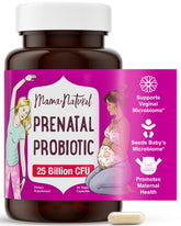 Mama Natural frente del envase mostrando marca y beneficio para mama
