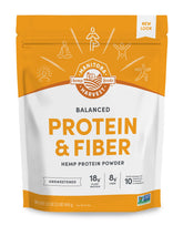 Manitoba Harvest envase frontal mostrando etiqueta clara y beneficios