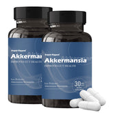 Envase MAPUG Akkermansia Probiotic visto desde el frente mostrando diseño y nombre, aporta confianza
