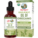MaryRuth's botella frontal mostrando etiqueta y beneficios