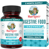 MARYRUTH'S frasco frontal mostrando etiqueta y beneficios digestivos