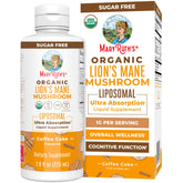 MaryRuth's envase frontal con diseño claro y beneficios visibles
