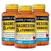 MASON NATURAL frasco frontal mostrando la etiqueta y beneficio de suministro prolongado
