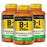 MASON NATURAL frente del producto con etiqueta clara y beneficio energético