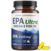 MAV NUTRITION envase frontal EPA Ultra mostrando marca y potencia