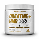 Maverick Nutrition envase frontal mostrando fórmula sin sabor y 30 servicios