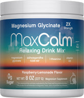 Max Calm envase frontal mostrando diseño y beneficio de calma