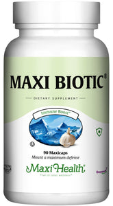 Maxi Health Kyolic frente del empaque mostrando beneficios y formato sin olor