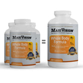 MaxiVision frente del envase mostrando la marca y beneficio de soporte ocular