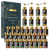 MAYJAM vista frontal del estuche con los 35 frascos, ideal para regalo