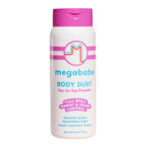 Megababe envase frontal mostrando diseño y tamaño, comodidad inmediata