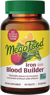 MegaFood envase frontal mostrando nombre y beneficios para confianza