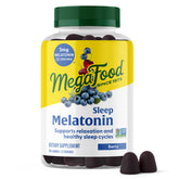MegaFood frasco frontal mostrando etiqueta y beneficios visibles